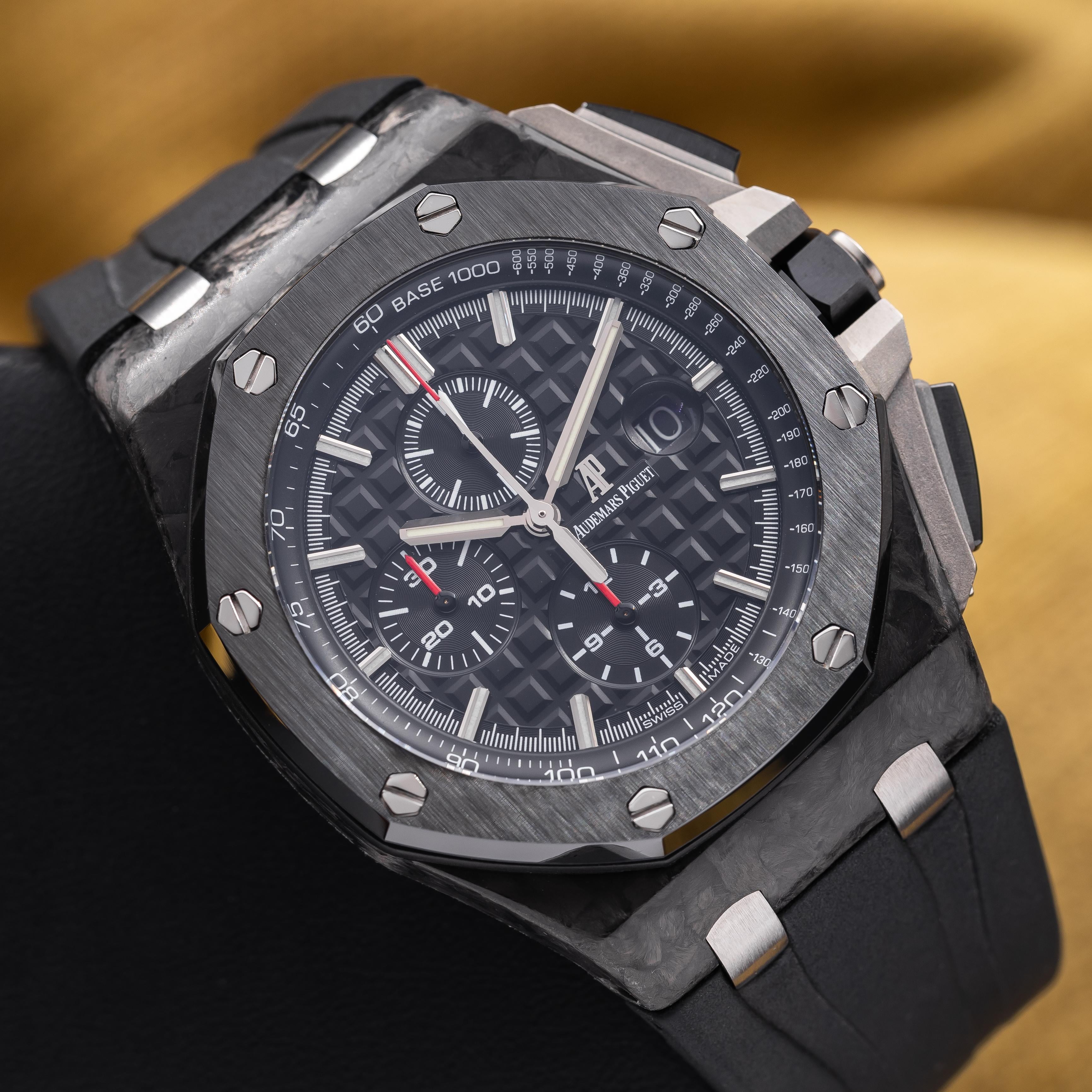 [WTS] [US] Audemars Piguet Royal Oak Offshore Chronograph 44mm Black Forged Carbon Fiber Ceramic - 26400AU image