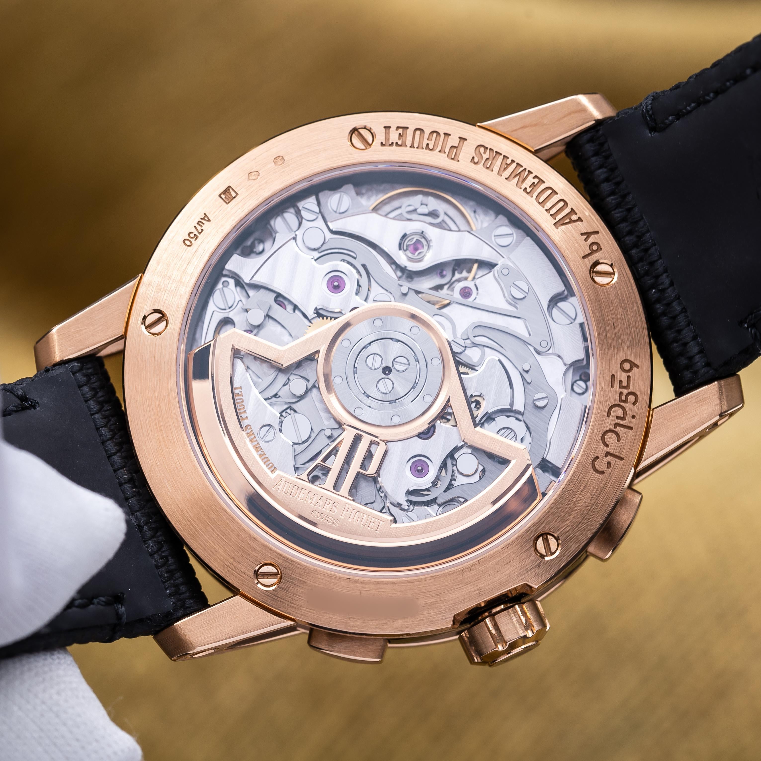 [WTS] [US] Audemars Piguet Code 11.59 Chronograph 41mm Rose Gold Ceramic AP 26393NR – 2023 Full Set image