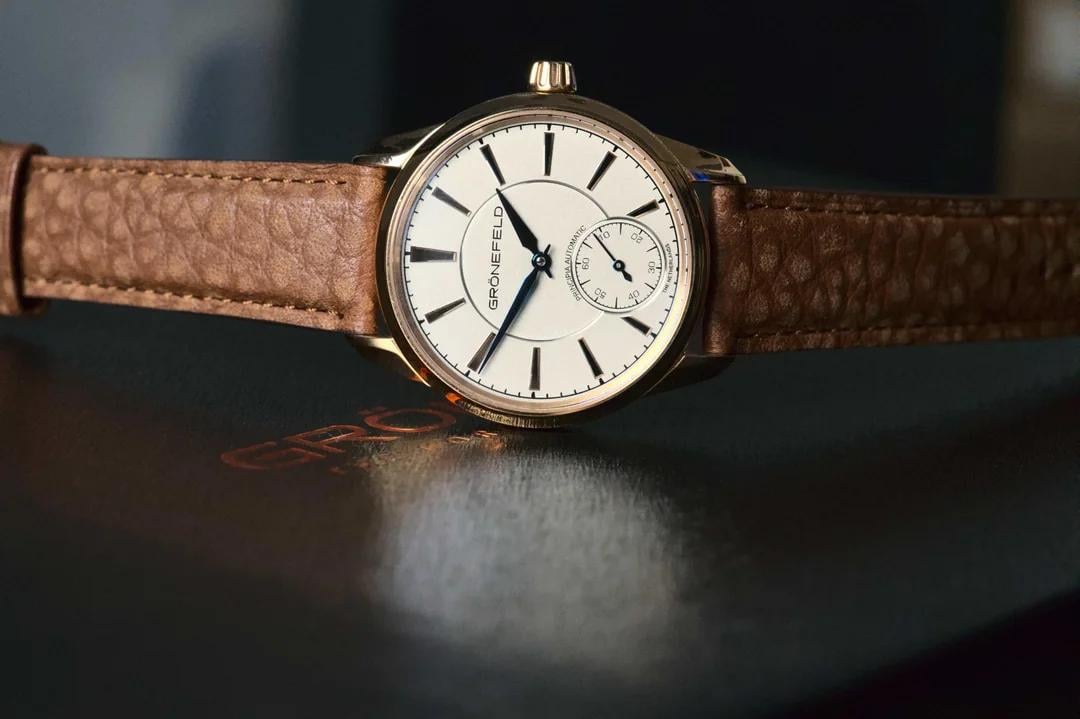 [WTS] Grönefeld 1941 Principia 22k Red Gold Rhodium Dial image