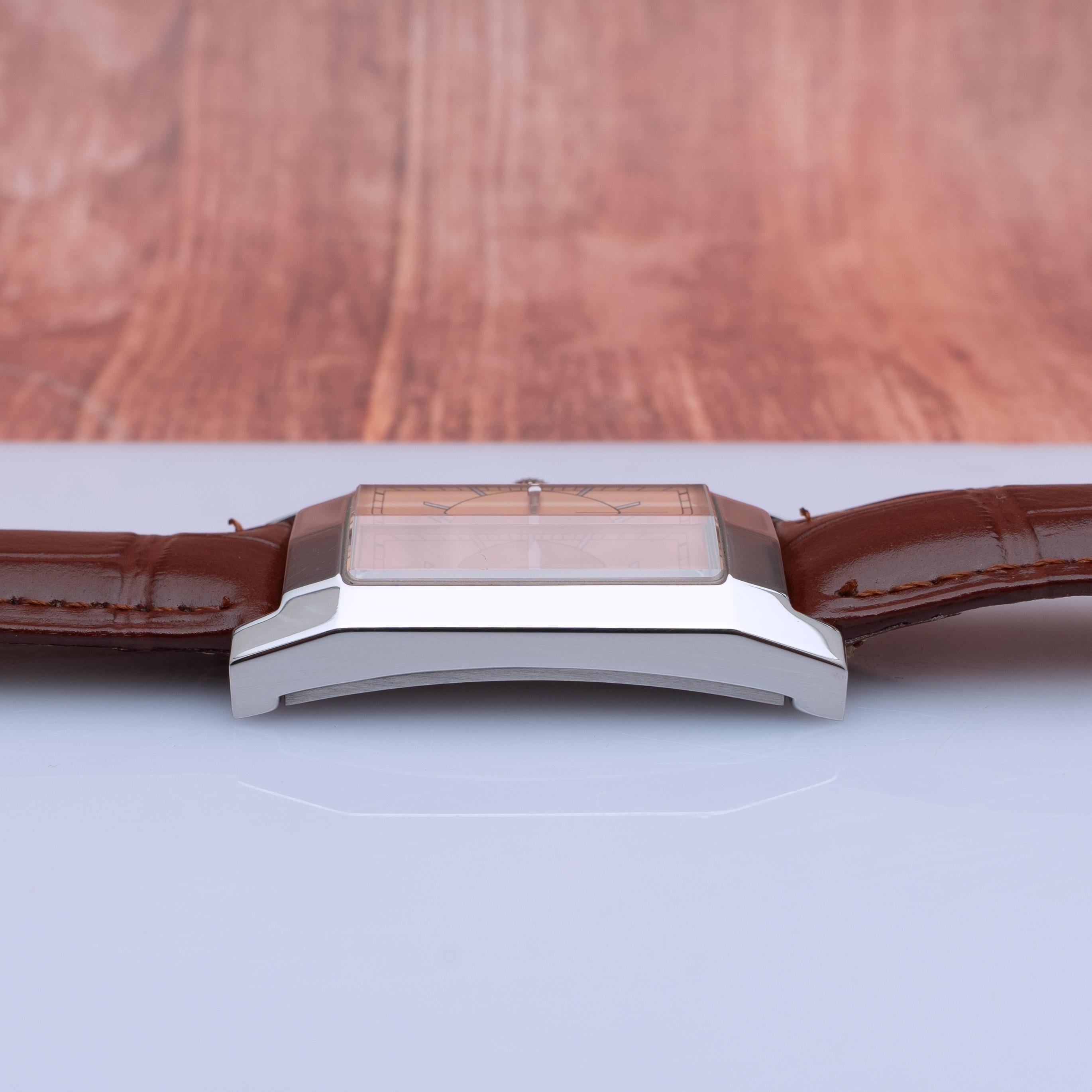 [WTS] Dunhill Tank Salmon Dial Faceted Crystal $349 Shipped image