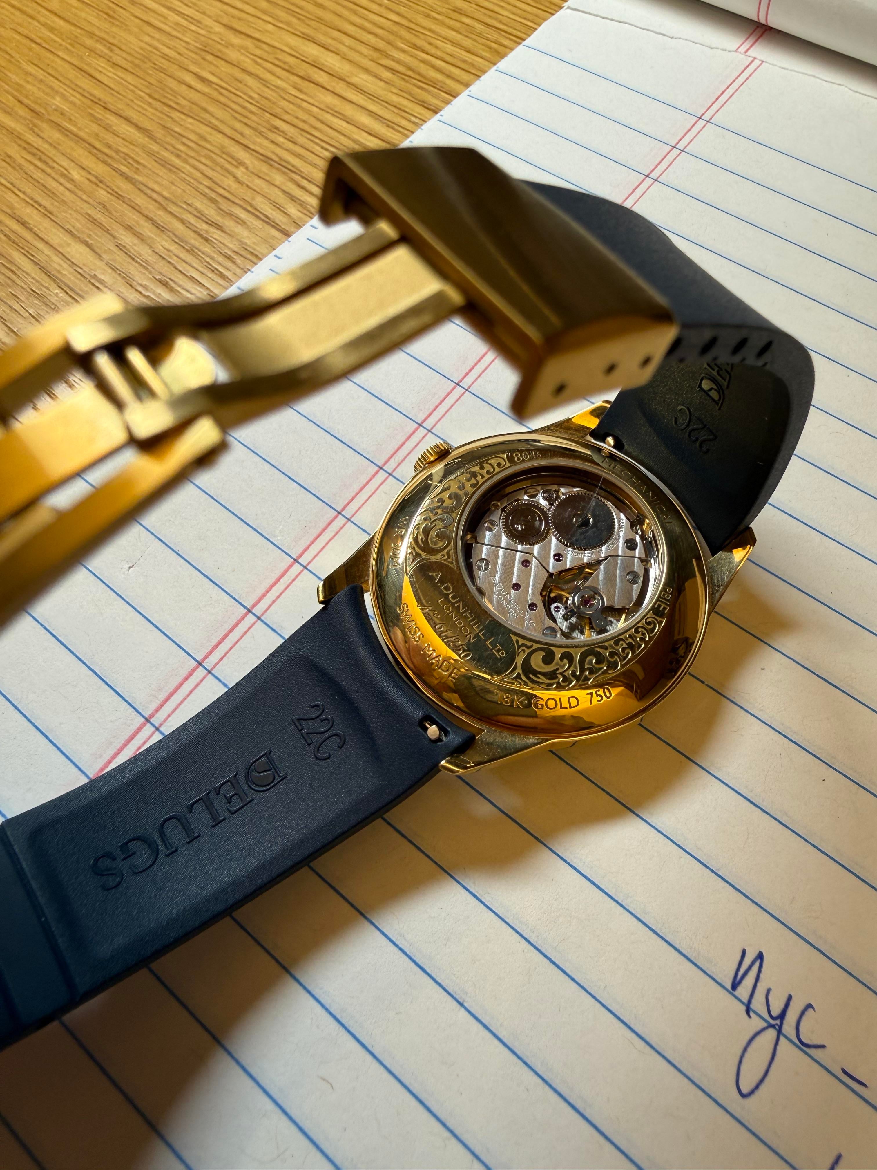 [WTS] 40mm Solid 18k Gold Dunhill X-CENTRIC reference 8046 - $4850 (negotiable) image