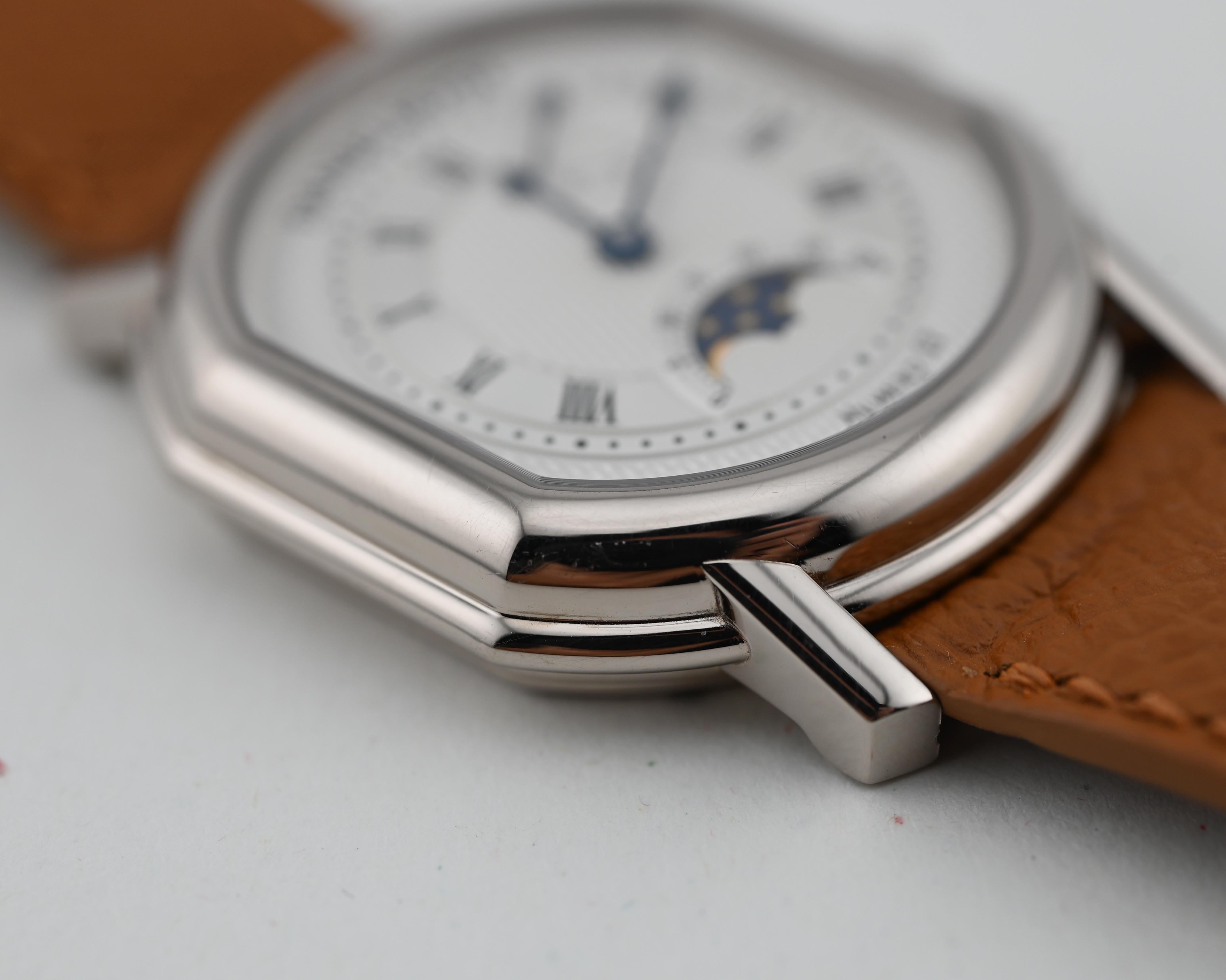 [WTS] Daniel Roth Moon Phases Power Reserve White Gold Full Set Ref 0357BCSL image