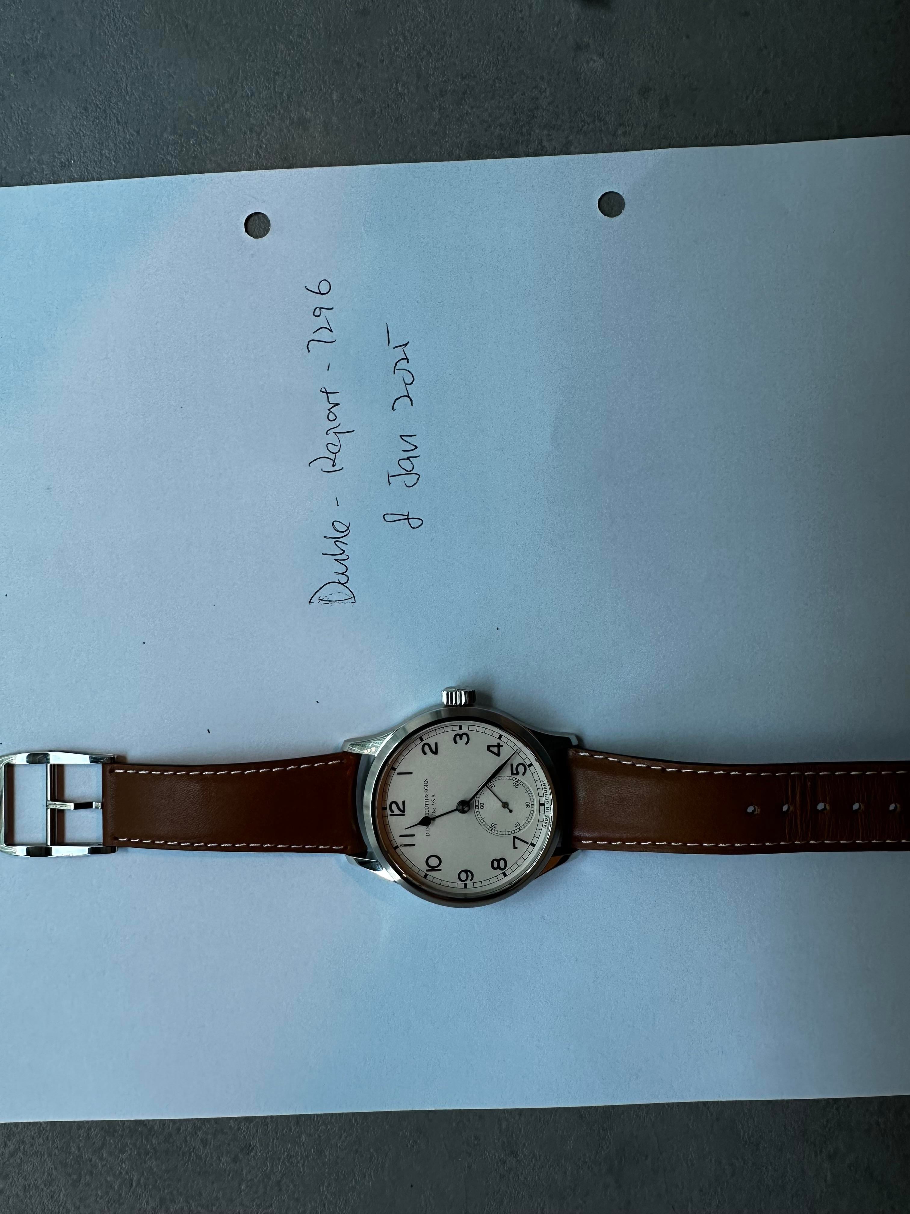 [WTS] D Dornbluth and Sohn 99.1 Mint Fullset $6999 Extra clasp / Factory Bracelet image