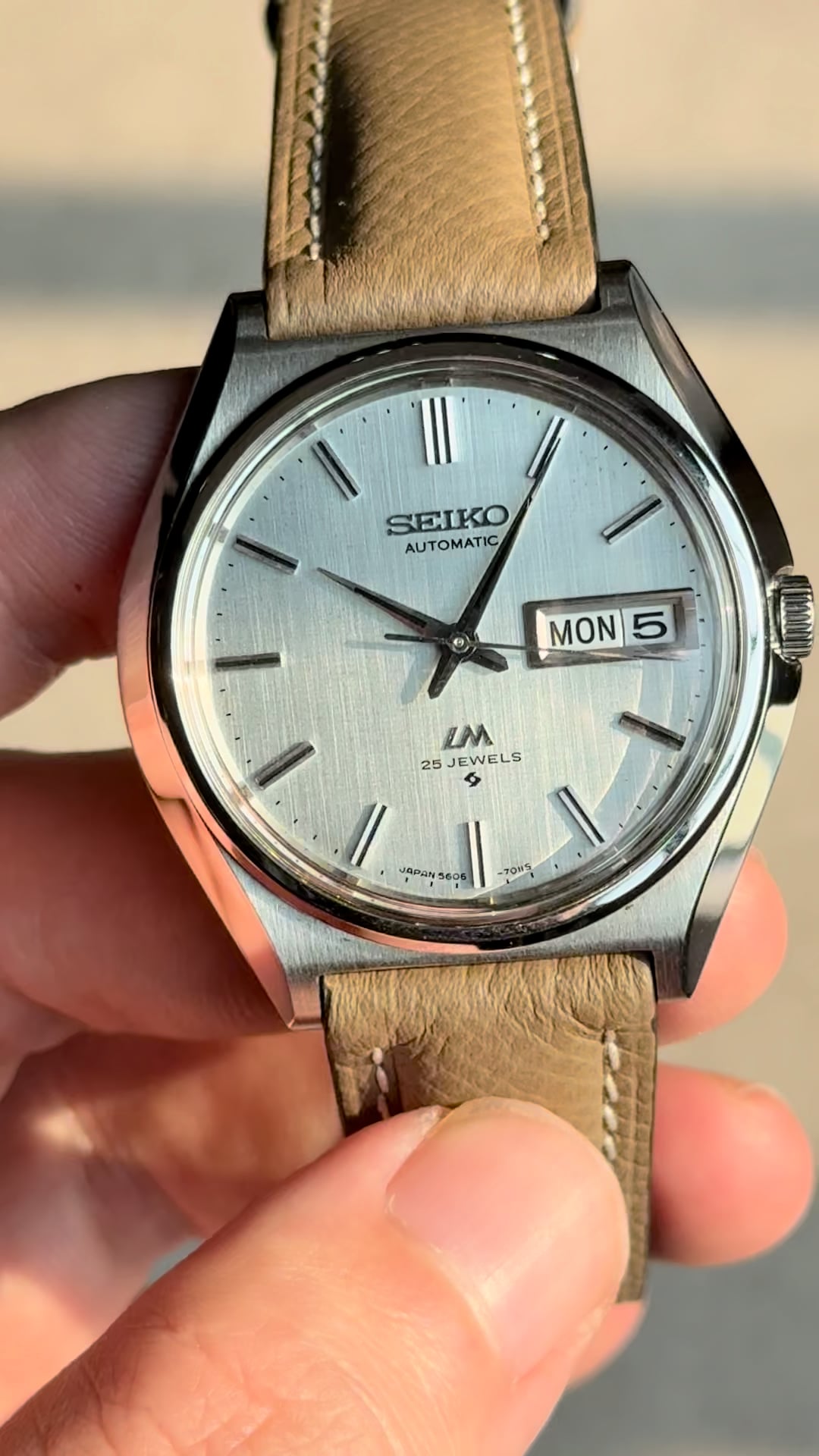 [WTS] LM Linen - Grey Dial ( Serviced / Tariffs Covered ) 270USD image