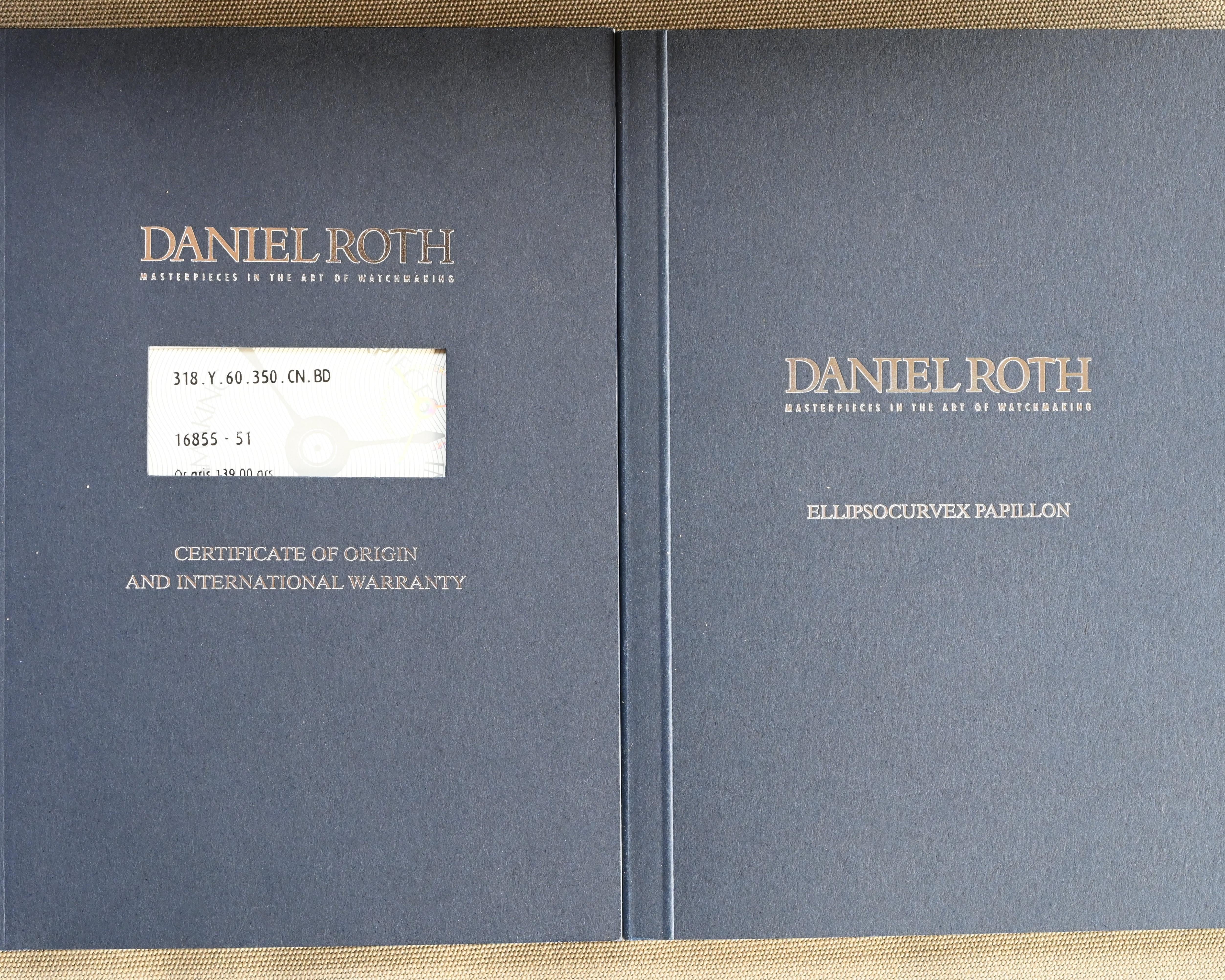 [WTS] Daniel Roth Papillon Ellipsocurvex Full Set white gold 318.Y.60 image