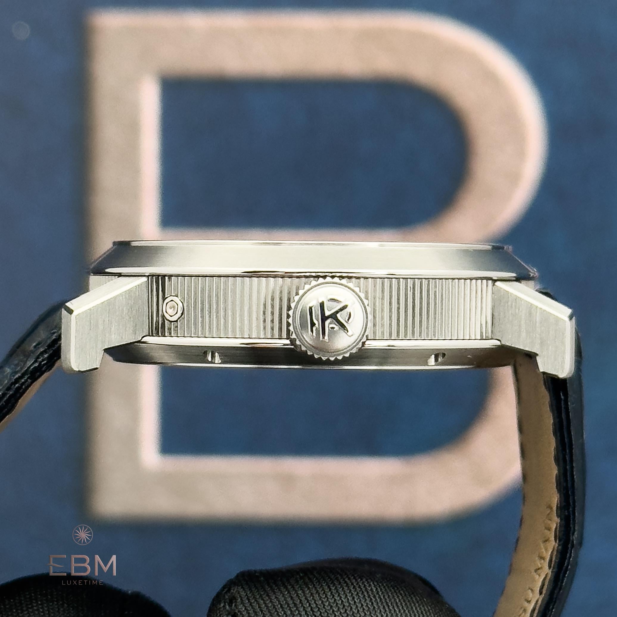 [WTS] Pierre Kunz - Godfather of Retrograde Movements! Spirit of Challenge “Tahiti Moon” PKA 014 HMRL – Double Retrograde Moonphase – Titanium – Full Set – $5,597 image