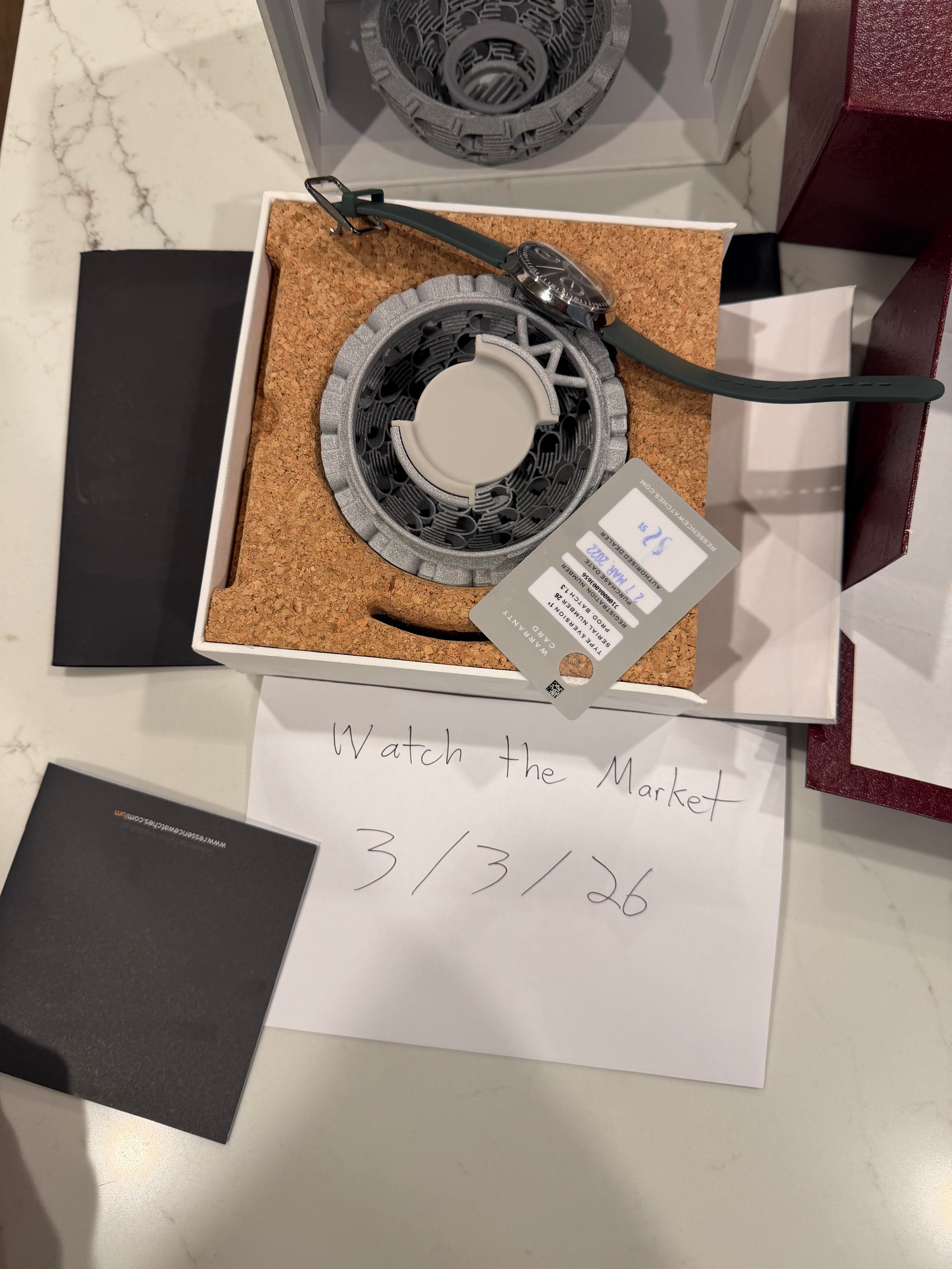 [WTS] Ressence Type 1 Slim ($15,499) image