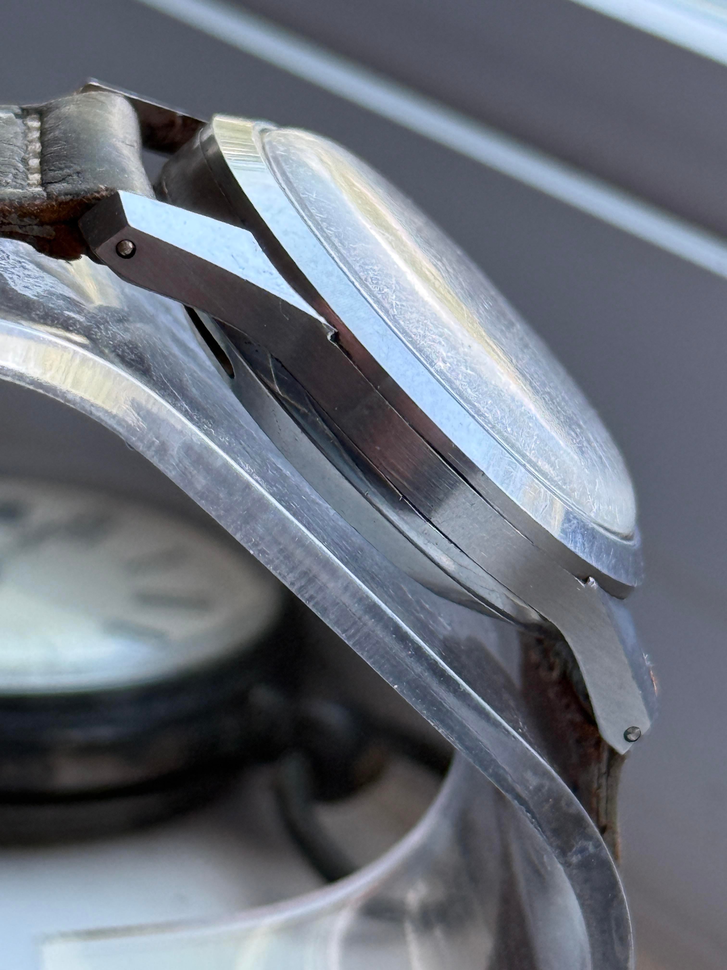 [WTS] First Generation Vulcain Cricket Mechanical Alarm (1947–1951) Cal. 120, w/ Original Signed Strap image