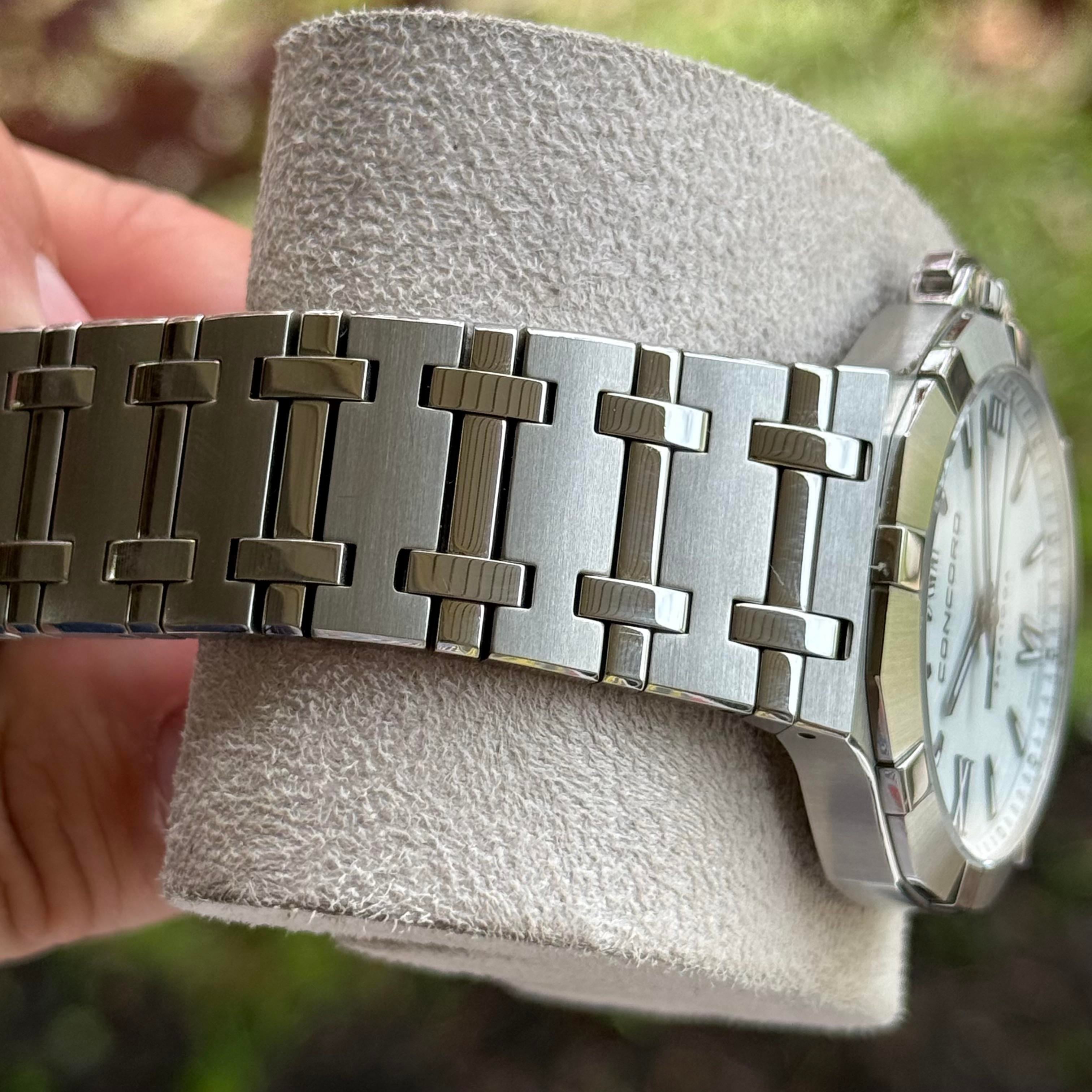 [WTS] Concord Saratoga 40mm Gent, Box+ Papers $725 image