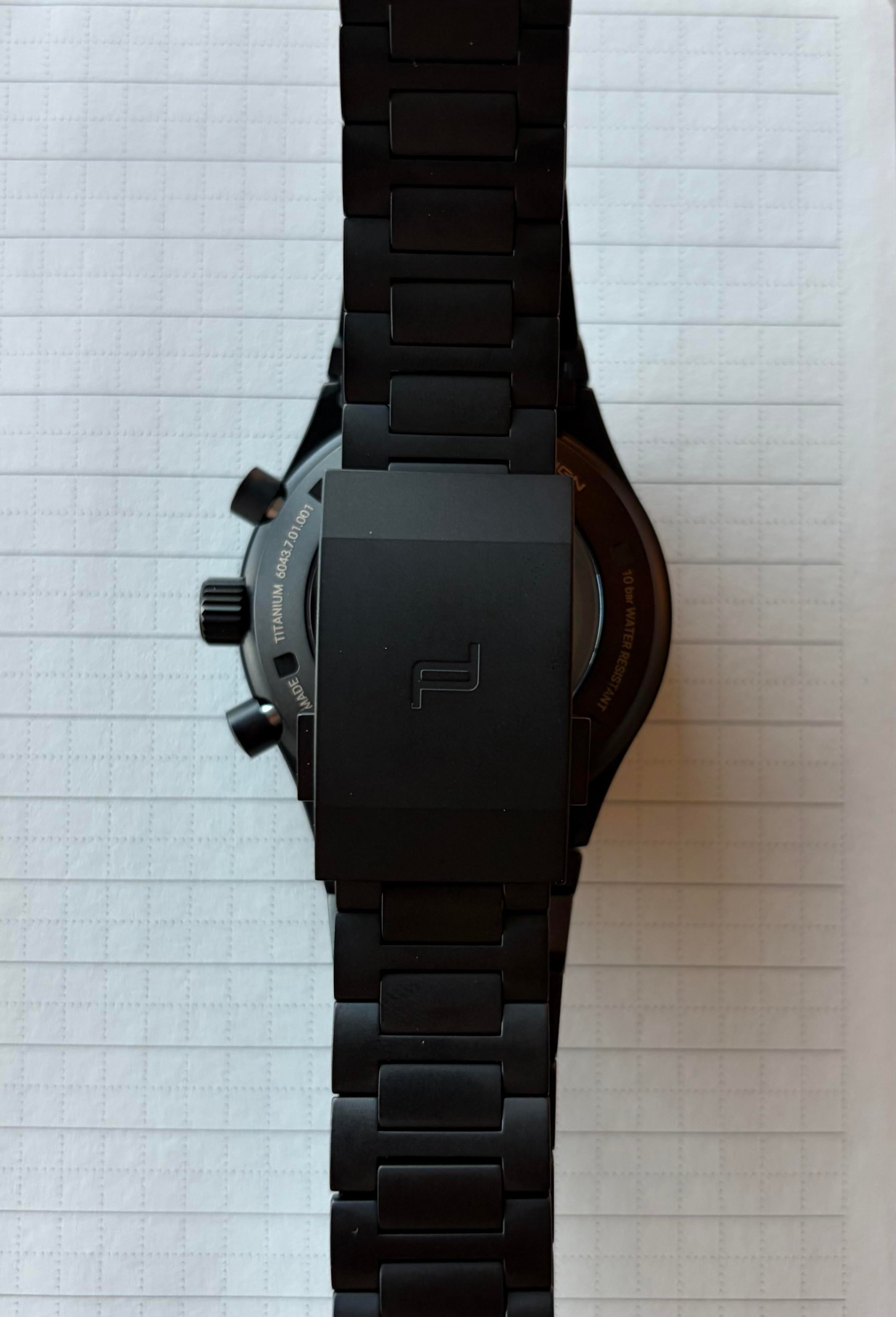 [WTS] Porsche Design Chronograph 1 All Black Numbered Edition (New, Unworn, Full Set) image