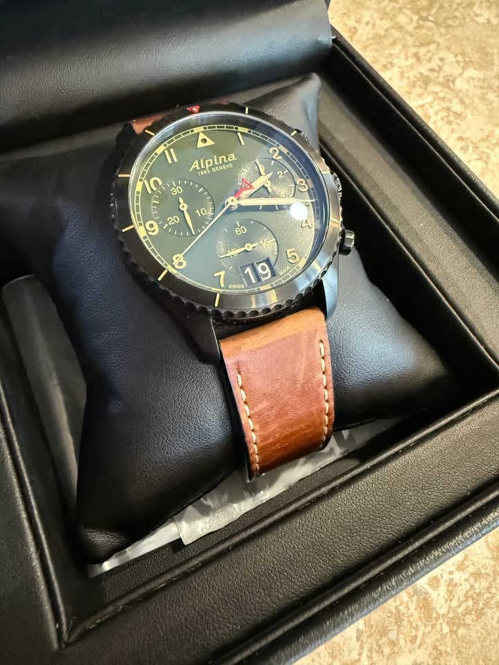 [WTS/WTT] Alpina Startimer Pilot Chronograph Big Date 41mm (AL-372GR4FBS26) image