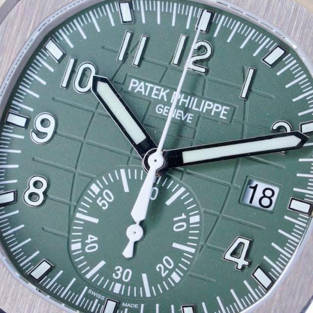 Patek Philippe Aquanaut 5968G-010 "GREEN TRAVEL AQUA"