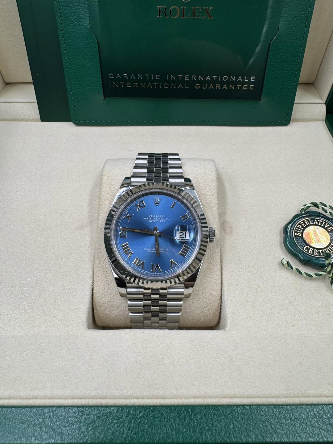 Rolex Datejust 126334 blue