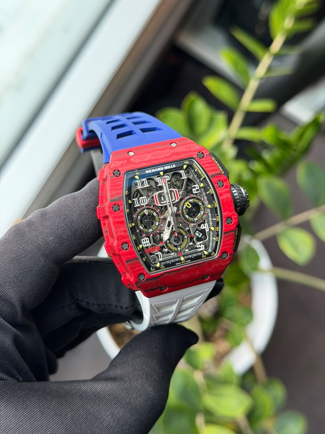 May be an image of digital watch and text