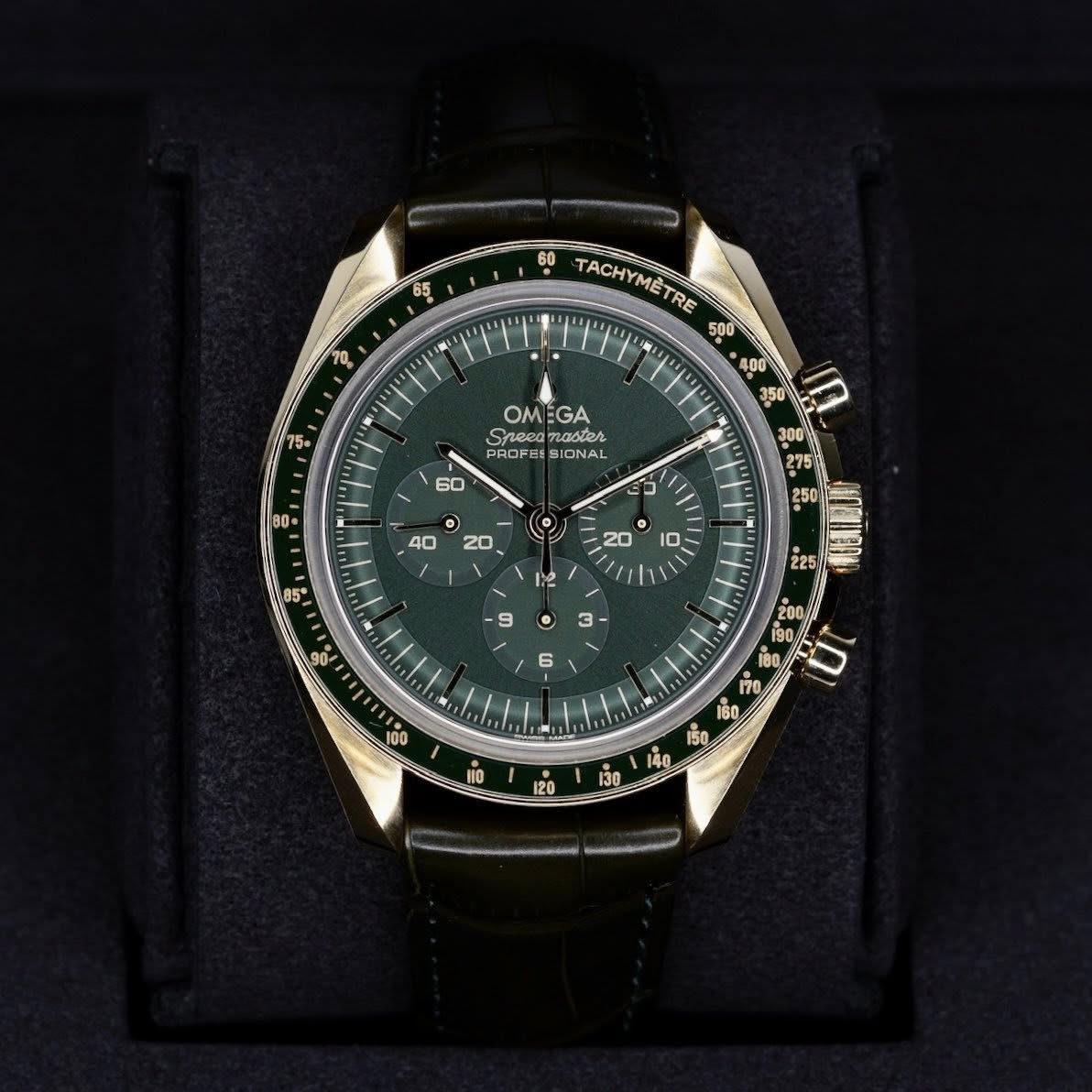 Omega Speedmaster Moonwatch Green Moon