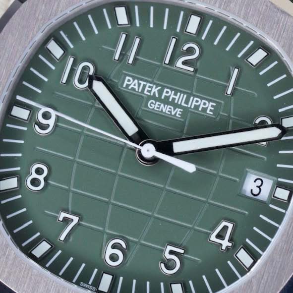 Patek Philippe Aquanaut 5168G-010 Green Aqua