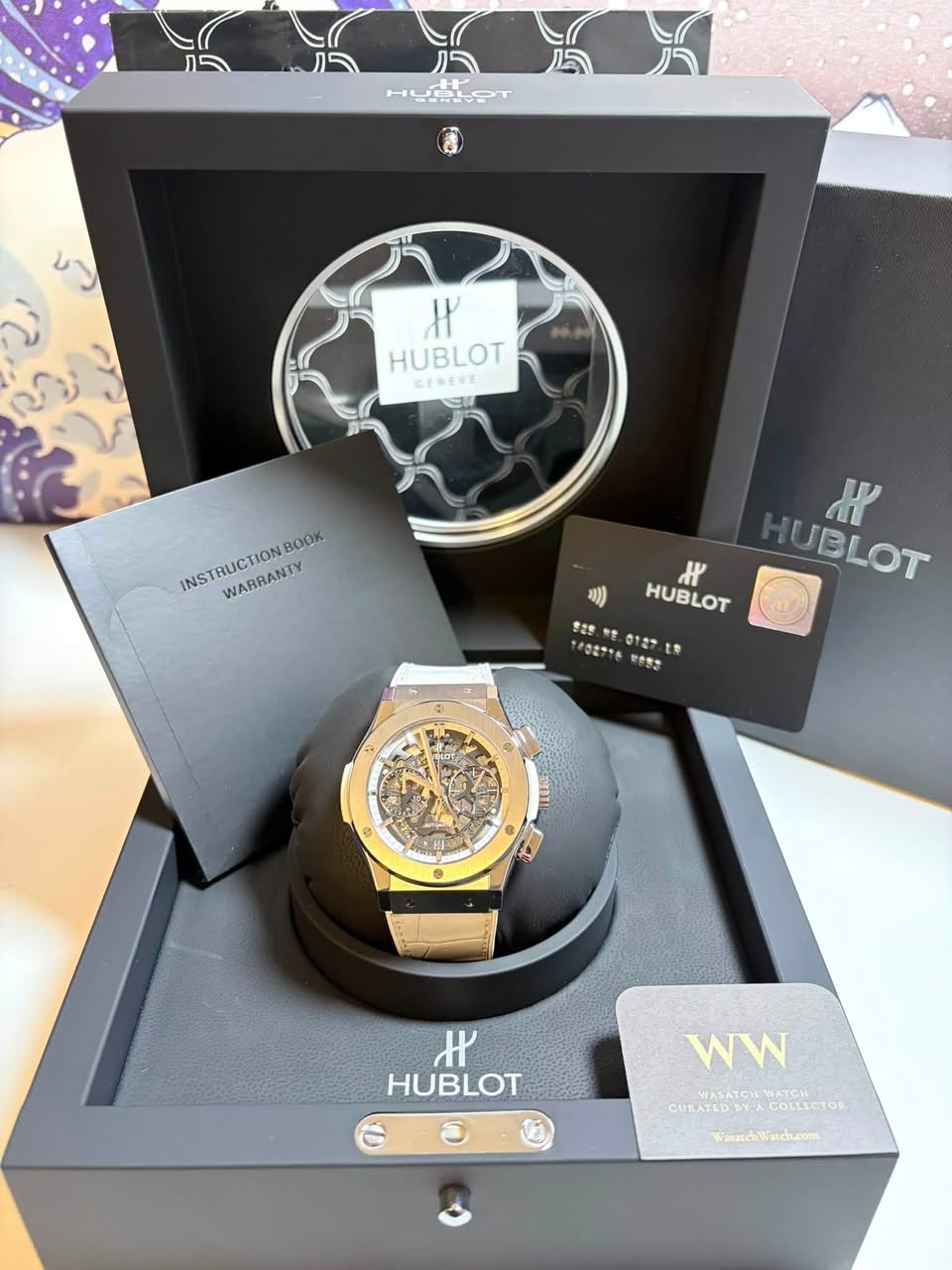 May be an image of digital watch and text