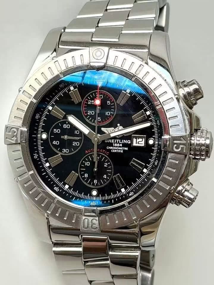 May be an image of wrist watch and text that says 'K 조자방 아 REITLING 12 1884 CHRONOMET TRE CERTIFIE Pe 4 6 60 "0រជ 40 50 ខខខ្ញុំ'