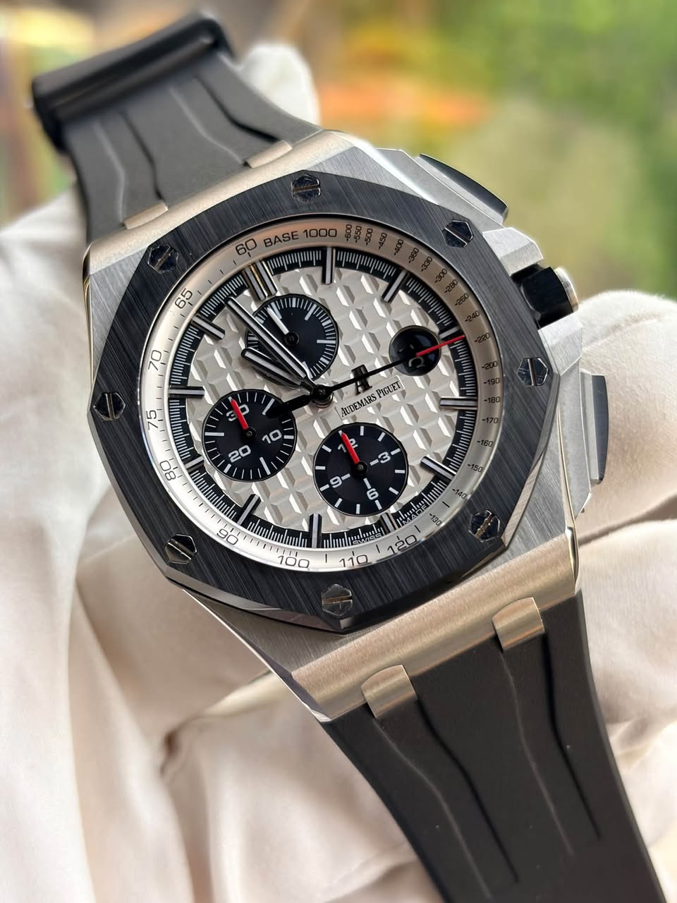 May be an image of wrist watch and text