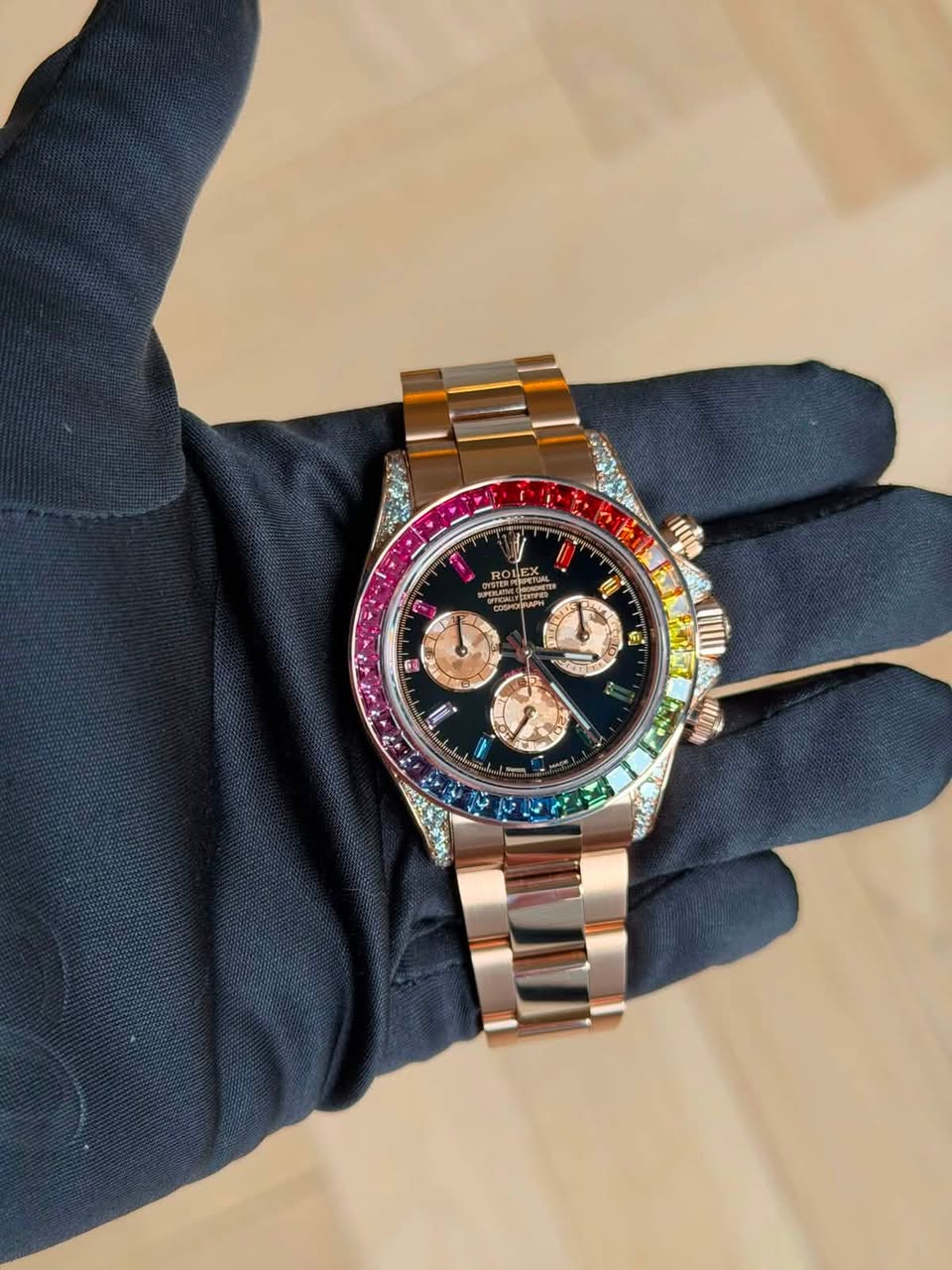 May be an image of wrist watch and text