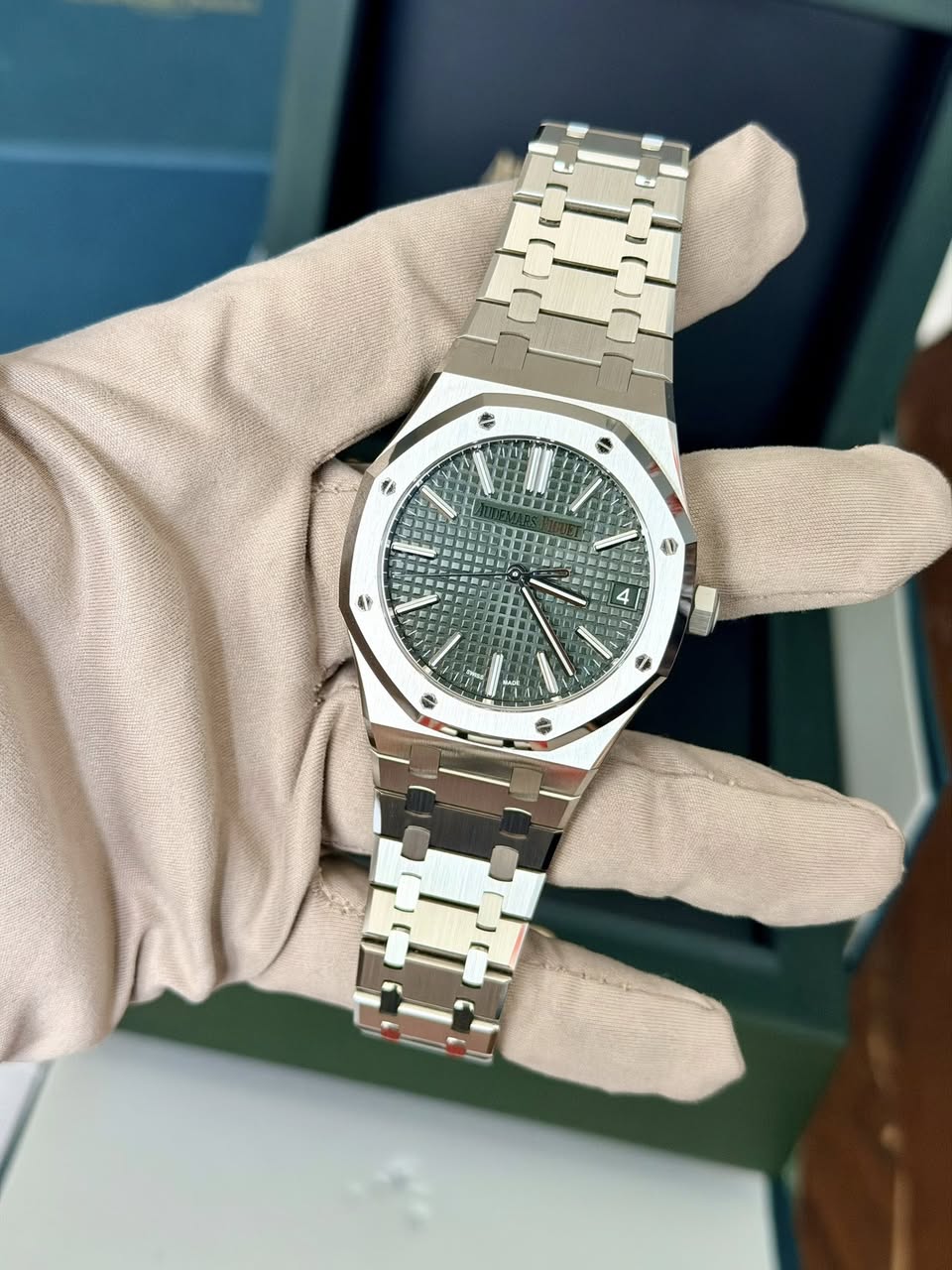 Audemars Piguet Royal Oak 15510ST green 41MM