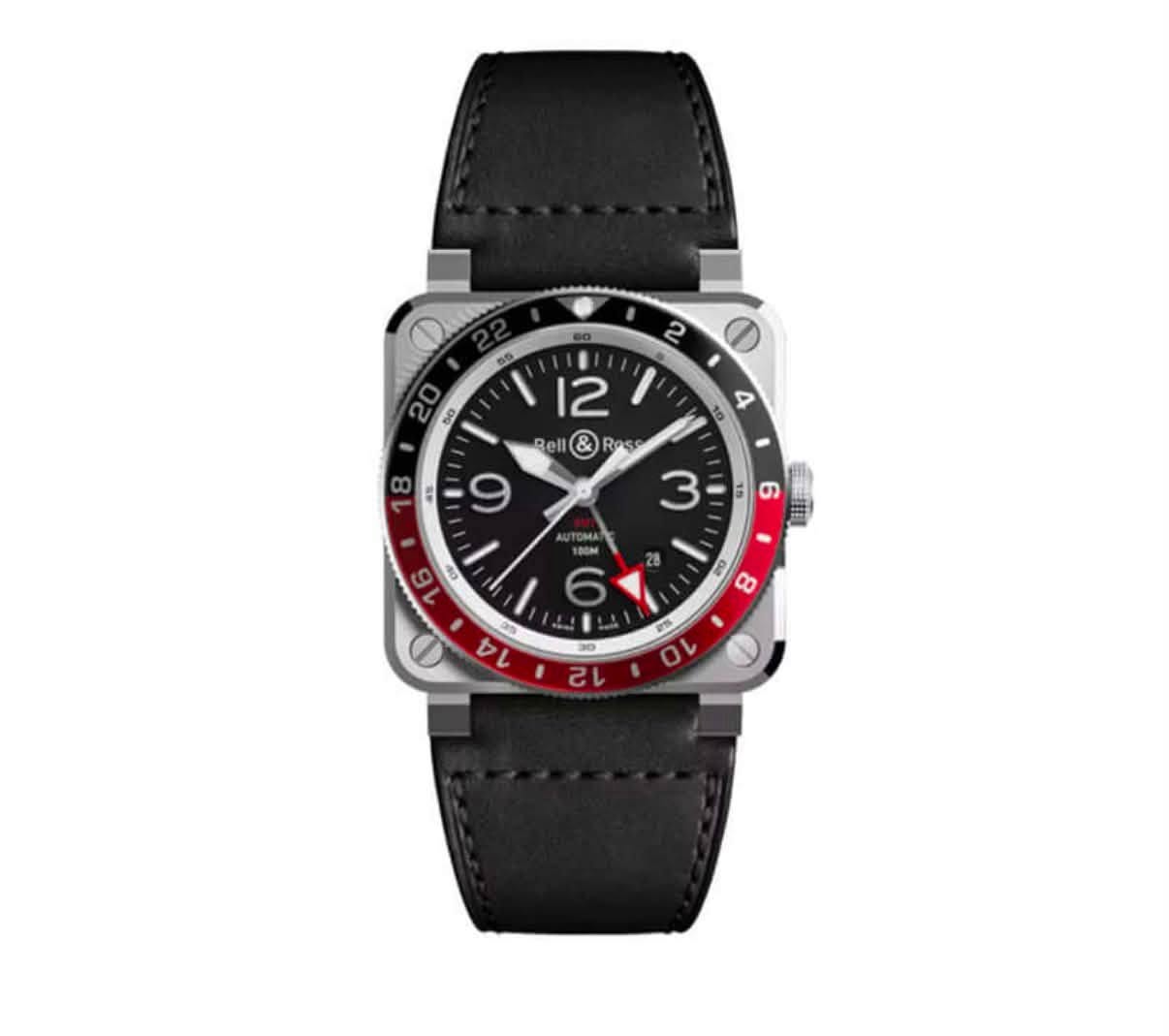 May be an image of wrist watch and text that says 'O 50 2 55 ١ 12 12 I Bell & Rp PS 4 8 9 b 6 3 16 100M 6 0 8 5A A 3 0 己'