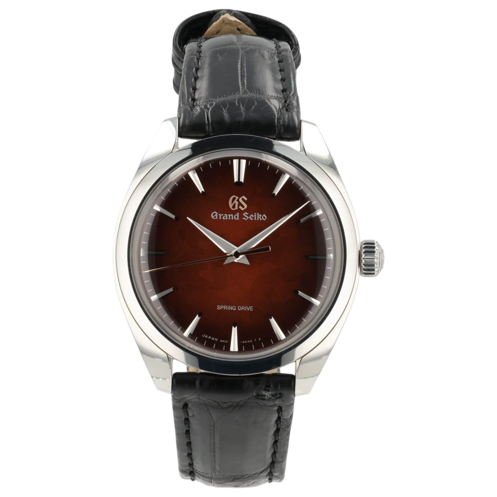 May be an image of wrist watch and text that says 'GS Grand GrandSeiko Seiko'