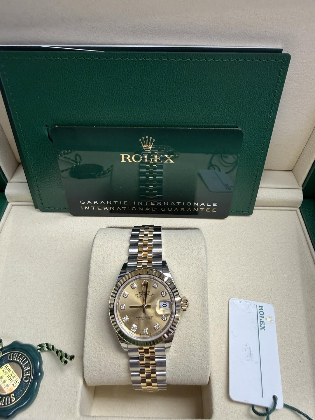 Rolex Datejust 279173 Champagne Diamond