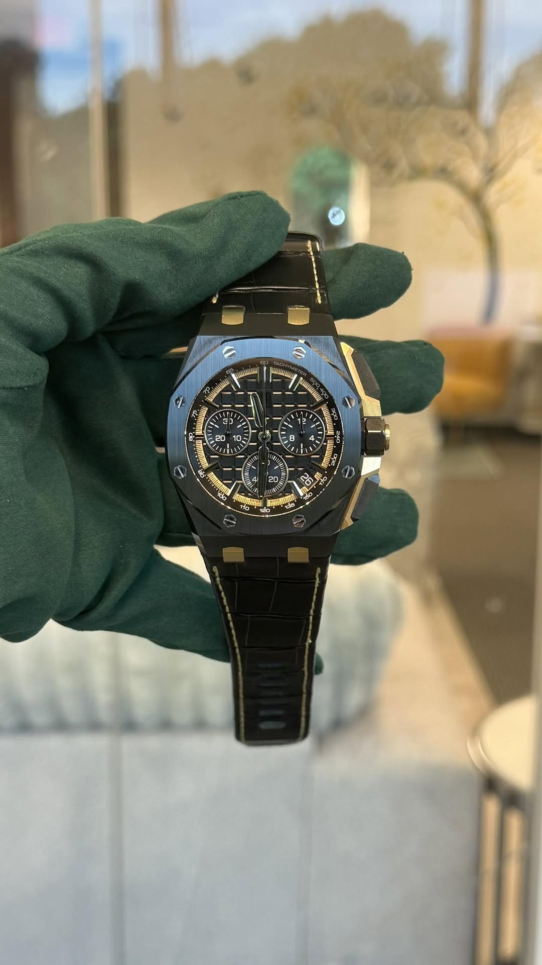 May be an image of wrist watch and text