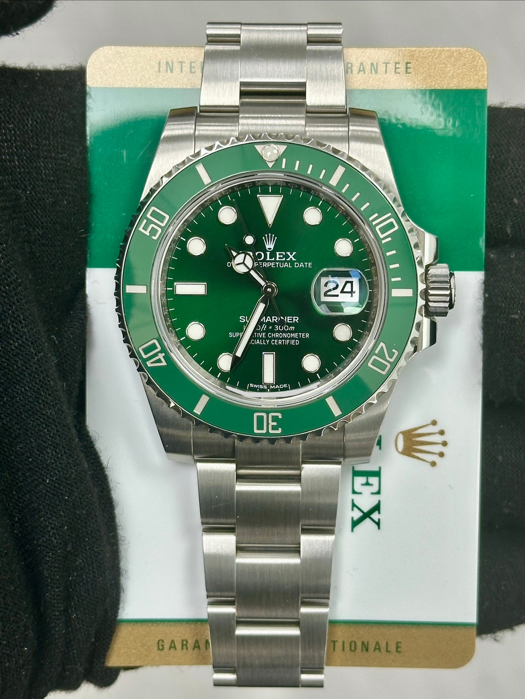 Rolex Submariner 116610LV Green