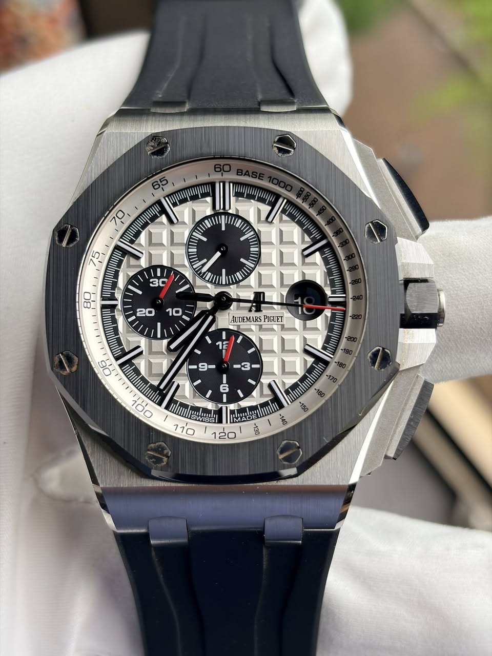 May be an image of wrist watch and text