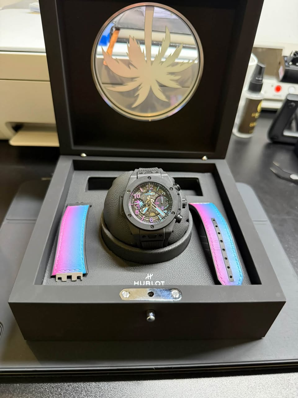 May be an image of wrist watch and text