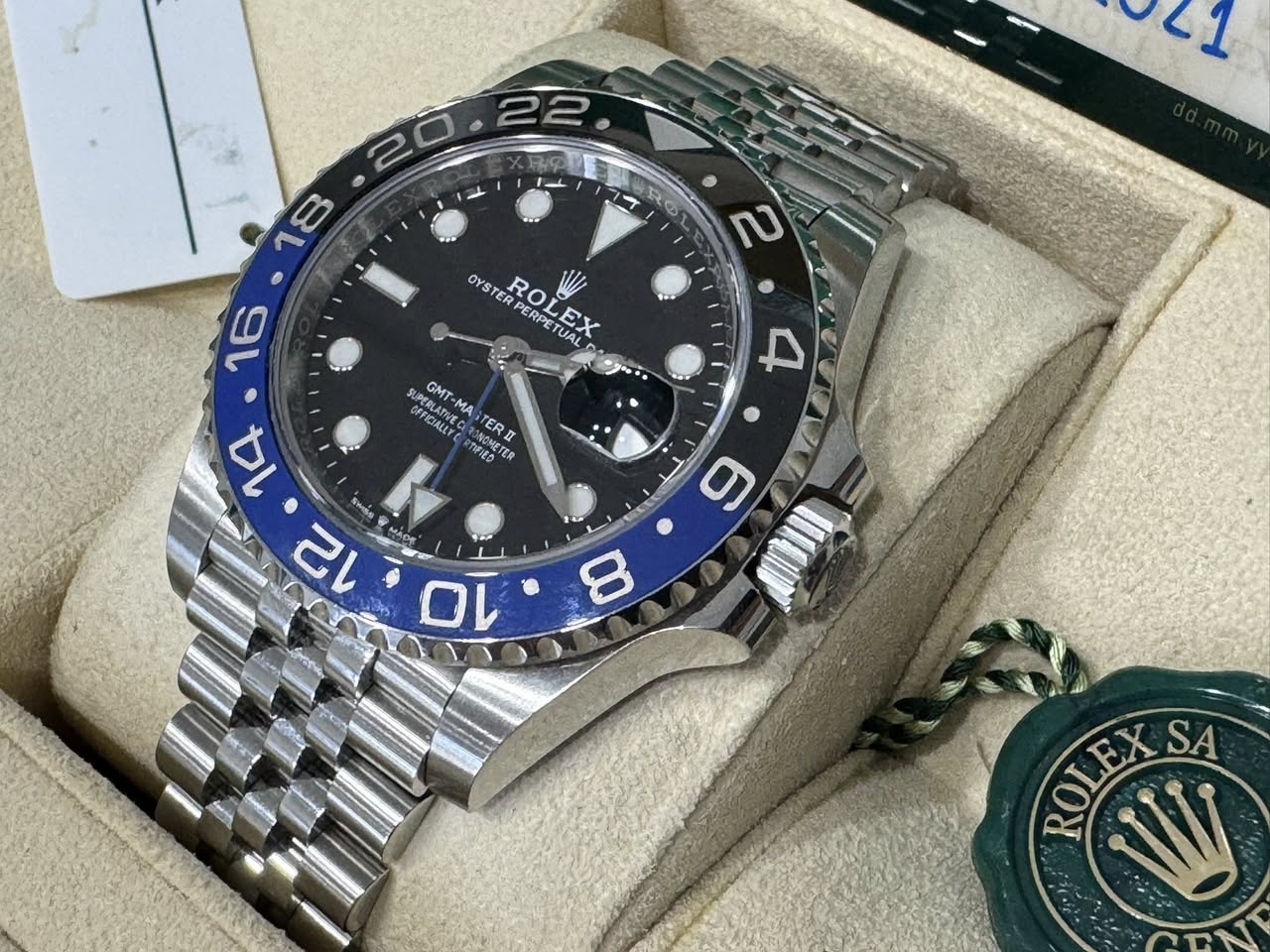 Rolex GMT-Master II 126710BLNR