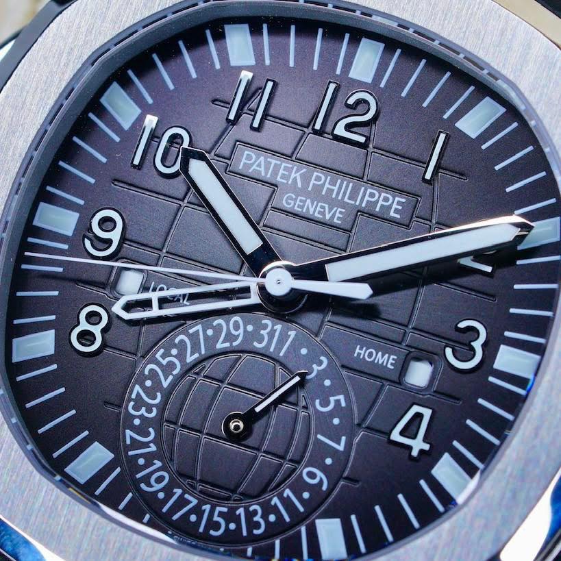Patek Philippe Aquanaut 5164A-001 Black Travel Time