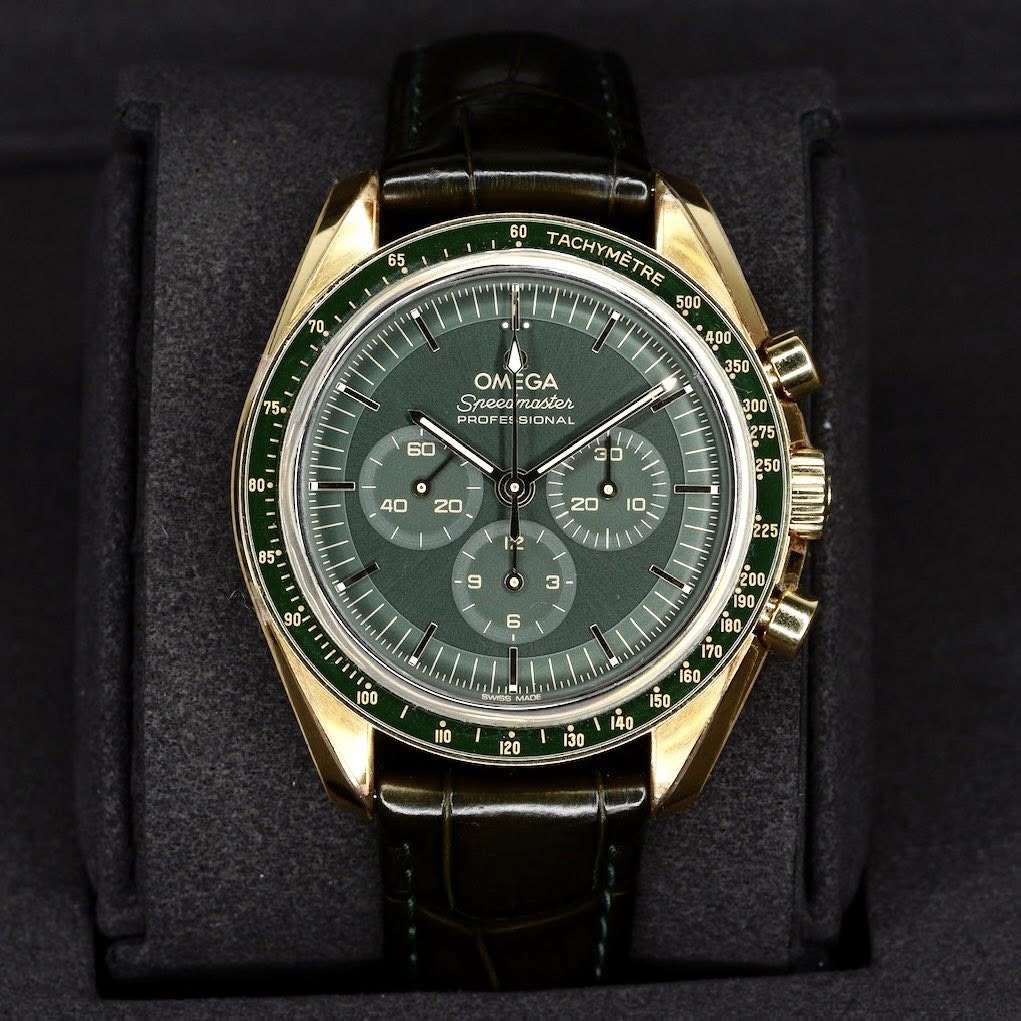 Omega Speedmaster Moonwatch Green Moon